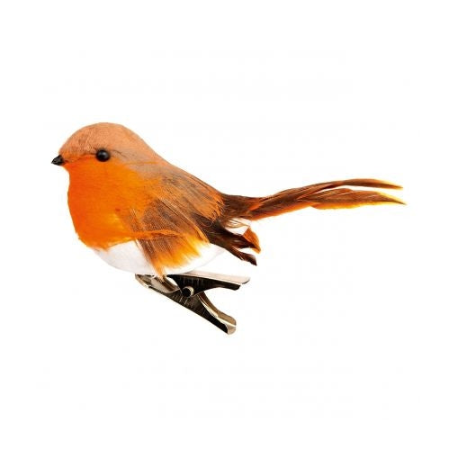 Christmas Robin Clip On