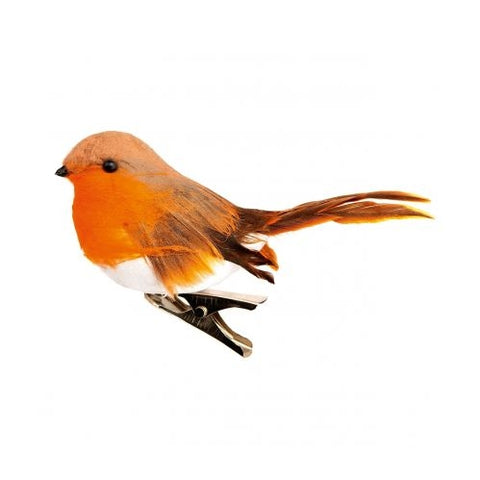 Christmas Robin Clip On