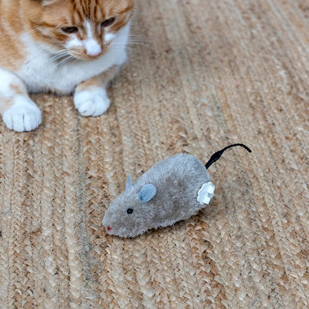 Wind Up Toy Fluffy Rat