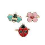 Glitter Rings Ladybird