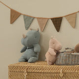 Rhino Safari Friends Medium Dusty Blue