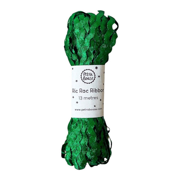 Ribbon Metallic Ric Rac 13 Meters