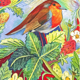 A3 Limited Edition Print Robin And Strawberries