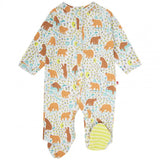 Sleepsuit Footed Romper Organic Cotton Baby Bear