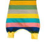 Romper Organic Cotton Adjustable Size Rainbow