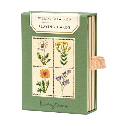 Playing Card Deck Wildflowers