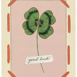 Good Luck Card Clover