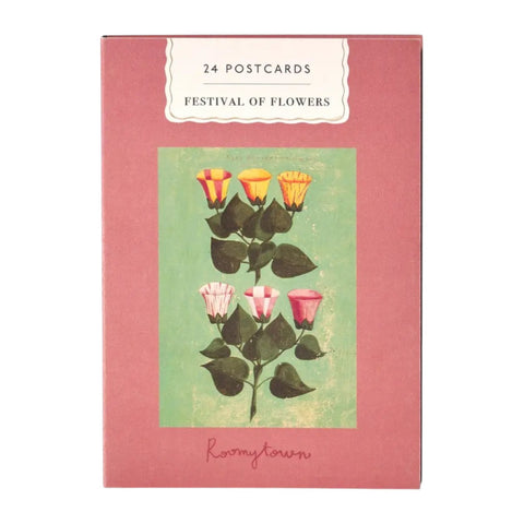 Postcard Book Festival Of Flowers