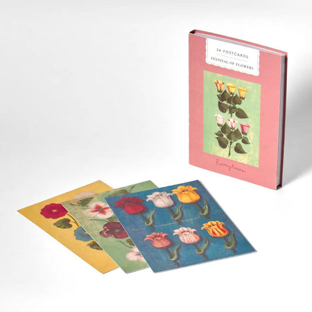 Postcard Book Festival Of Flowers