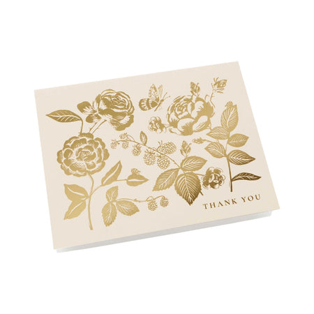 Thank You Card English Rose