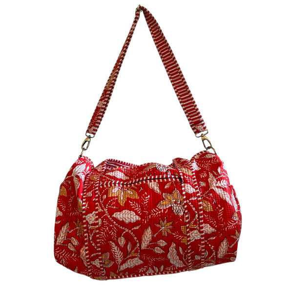 Duffle Bag Ruby Floral