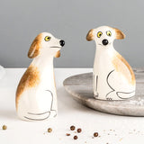 Scruffy Dog Ceramic Salt and Pepper Shakers