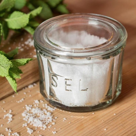 Glass Salt Jar