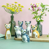 Salt And Pepper Shakers Black and White Cats