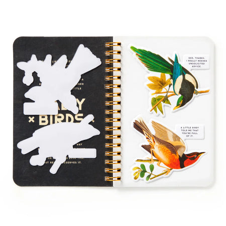 Salty Birds Spiral Bound Sticker Book