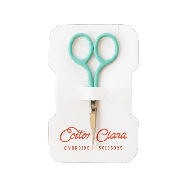 Embroidery Scissors Turquoise