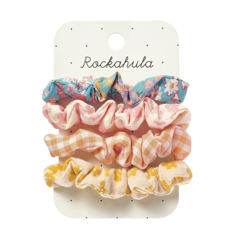 Hair Scrunchies Set Of 4 Heidi Floral