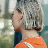 Silver Hoop Earrings