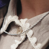 Necklace Silver Rope Chain