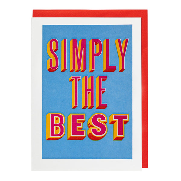 Card Simply The Best