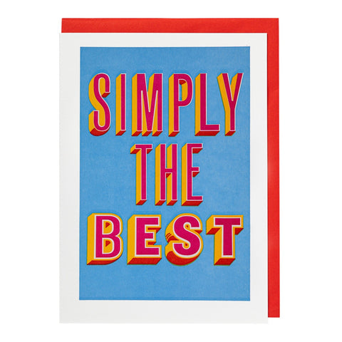 Card Simply The Best