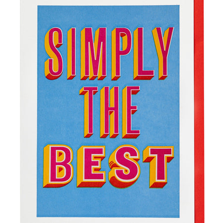 Card Simply The Best