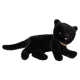 Sleeping Kitten Plush Medium Black