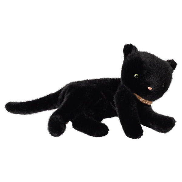 Sleeping Kitten Plush Medium Black