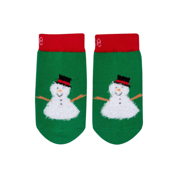 Baby Socks Cotton Snowman