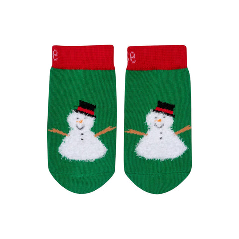 Baby Socks Cotton Snowman