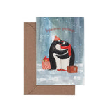 Christmas Card Squeezons Penguins