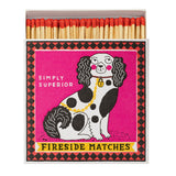 Boxed Matches Charlotte Farmer Staffordshire Dog