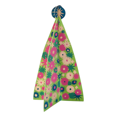 Christmas Card Pop Up Star Tree