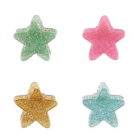 Claw Clip Stars Set Of 4