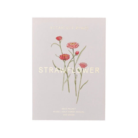 Seed Packet Strawflowers