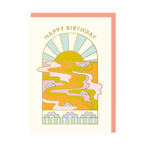 Birthday Card Sunrise