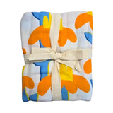 Swaddle Blanket Large Muslin Sunflowers