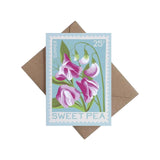 Card Mini Sweet Pea