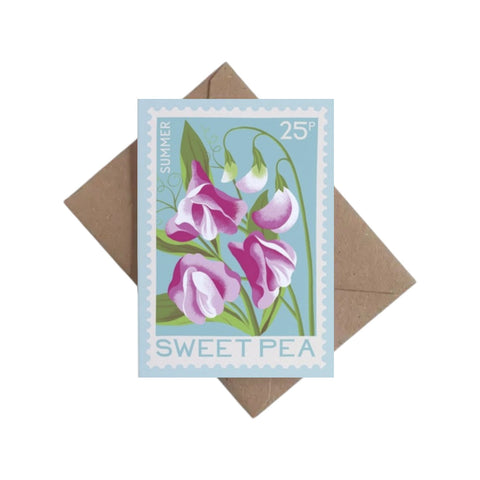 Card Mini Sweet Pea