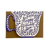 Birthday Card Tea Cup