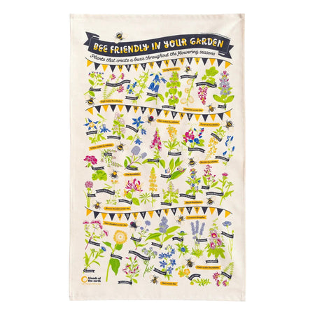 Tea Towel Bee Friendly
