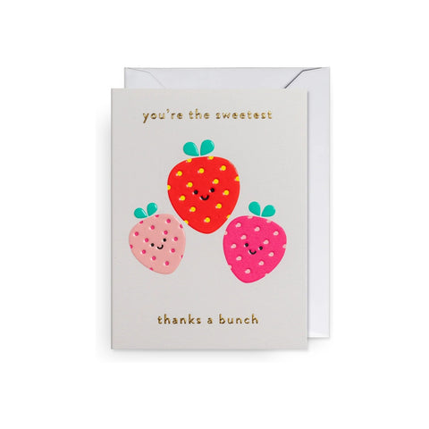 Thank You Card Thanks A Bunch