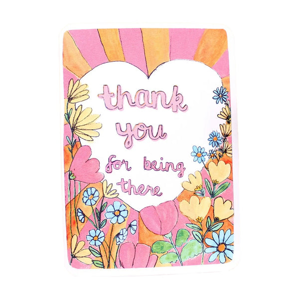 Card Thank You For Being There