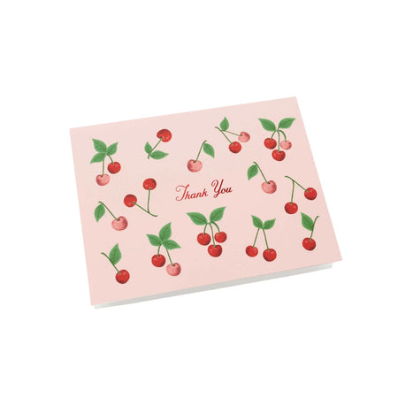Thank You Card Cherries