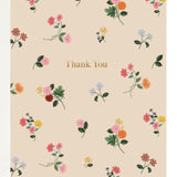 Thank You Card Ditsy Dahlia
