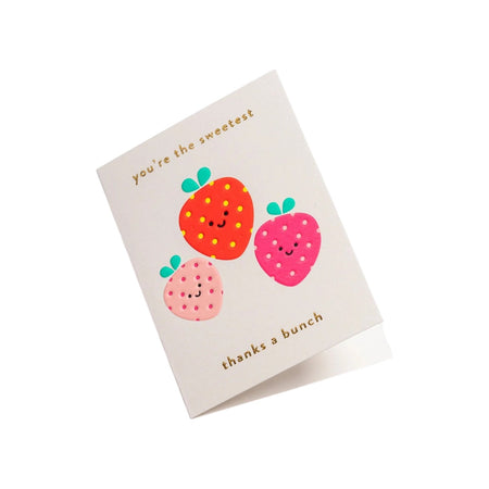 Thank You Card Thanks A Bunch