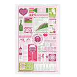 Tea Towel Cotton The Wine Tea Towel