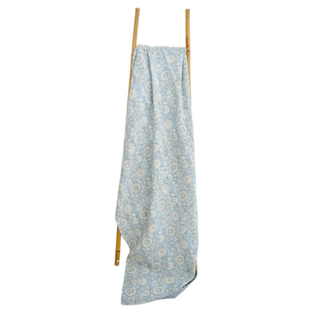 Kantha Throw Cornflower Blue