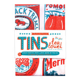 Tea Towel Linen Union Screen Printed Tins