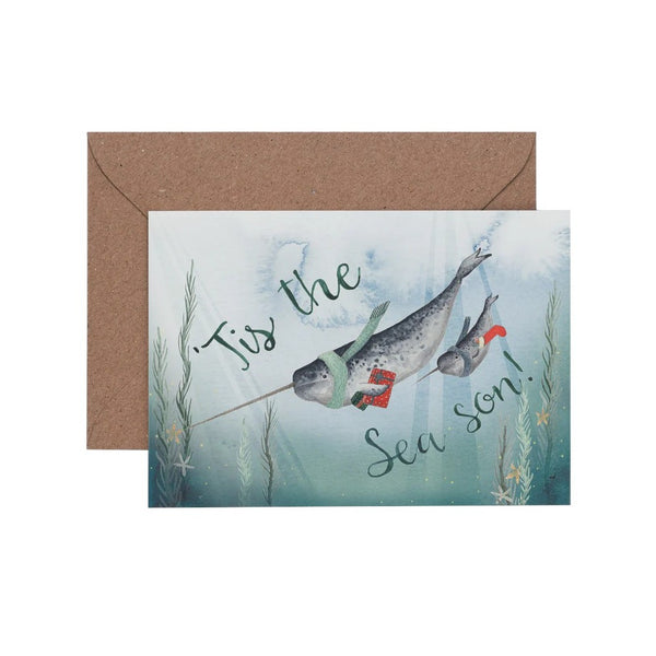 Christmas Card Tis The Sea Son